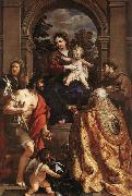 Pietro da Cortona Madonna and Saints oil painting